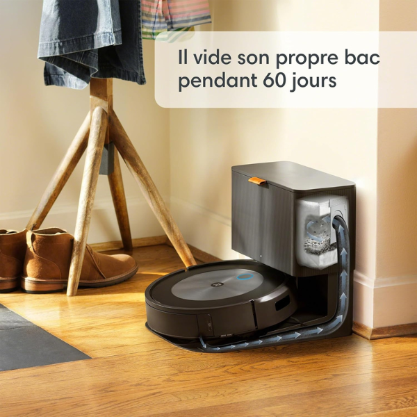 iRobot Roomba Combo j5+ - Robot Aspirateur Laveur 2en1 connecté