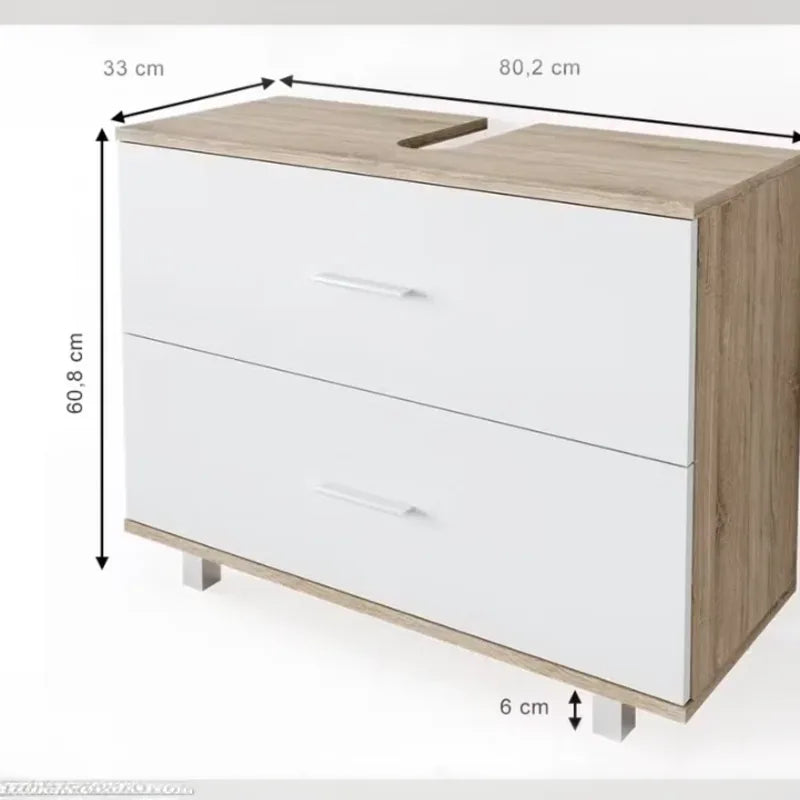 Meuble sous vasque simple