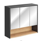 Armoires de toilette gris