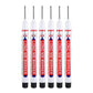 Ensemble de stylos marqueurs à tête longue 6pcs