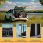 Cage de transport pour chiens en aluminium XXL 97x90x70 cm