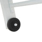 Bain de soleil en textilène gris - Aluminium blanc