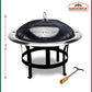 Brasero en acier inoxydable 75 cm